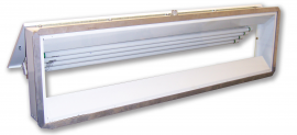 241  |  Rear Access Vapor/Dust Proof Fluorescent  Light Fixture